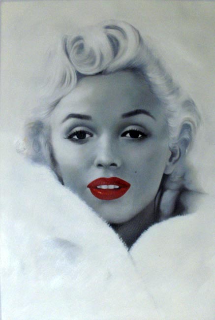 store falso d'autore museal quality Marilyn Monroe - Warhol style di Andy Warhol